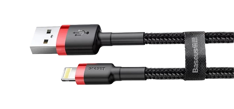 Baseus opletený kabel USB-A na Lightning 2m